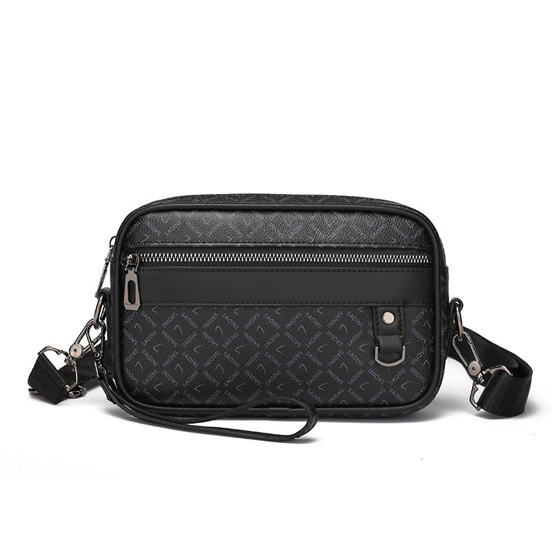 1pc Men's PU Casual Diagonal Shoulder Bag Handbag Suitable For Daily Use