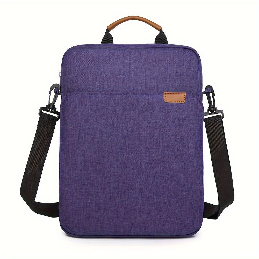 12.99 Inch Vertical Tablet Bag with Shoulder Strap, Men's and Women's Commuting Laptop Bag, Handbag, Suitable for Apple Thinkpad HP Dell