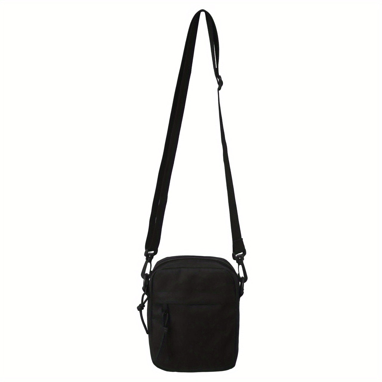 2024 Fashionable Nylon Men's Messenger Bag - with Adjustable Strap and Multiple Compartments for Work, School, Travel