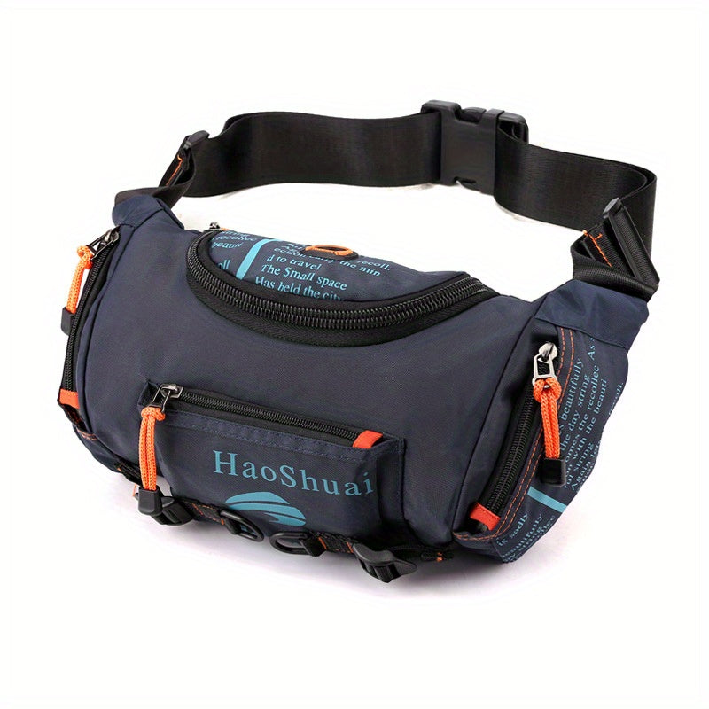 1pc Men's Large Capacity Chest Bag, Sports Multi-functional Shoulder Bag