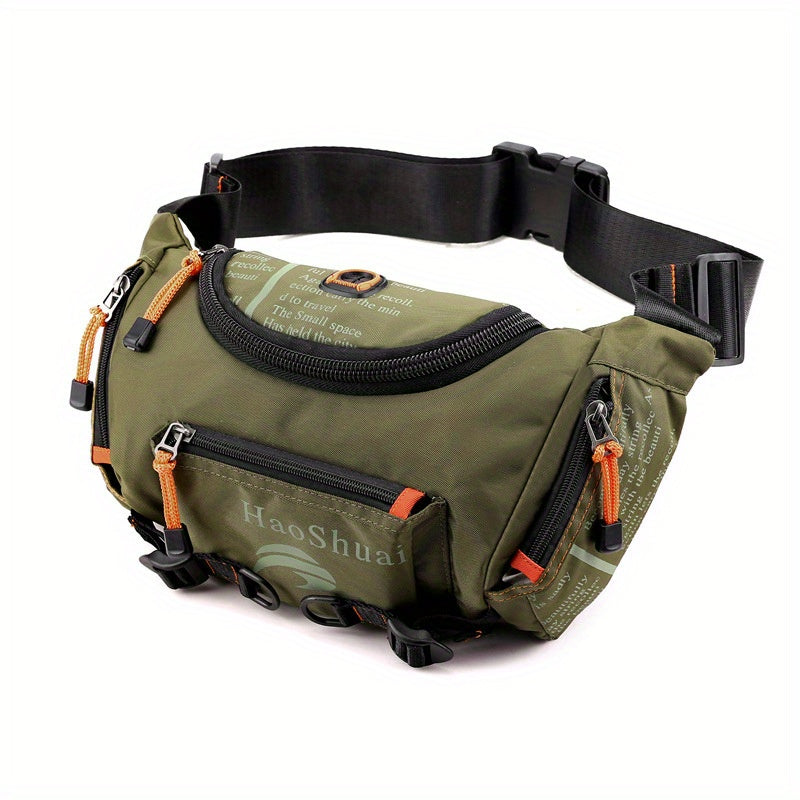 1pc Men's Large Capacity Chest Bag, Sports Multi-functional Shoulder Bag