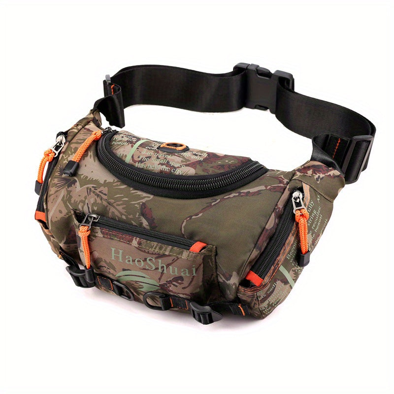 1pc Men's Large Capacity Chest Bag, Sports Multi-functional Shoulder Bag