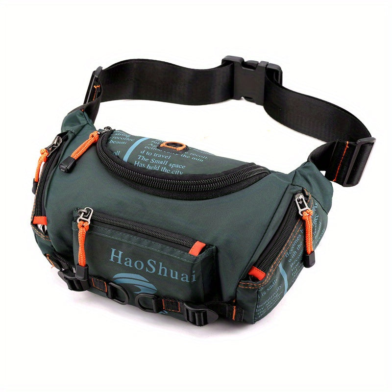 1pc Men's Large Capacity Chest Bag, Sports Multi-functional Shoulder Bag