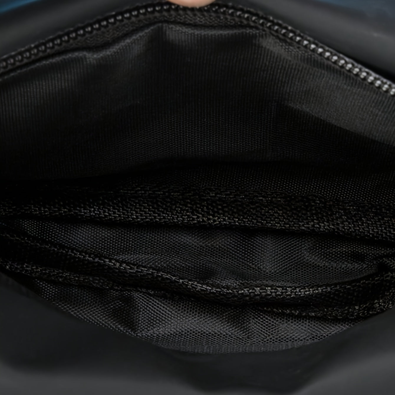 1pc Nylon Casual Waist Pouch, Outdoor Sports Crossbody Sling Bag, Male Shoulder Wallet Storage, Travel Hip Bag for Men