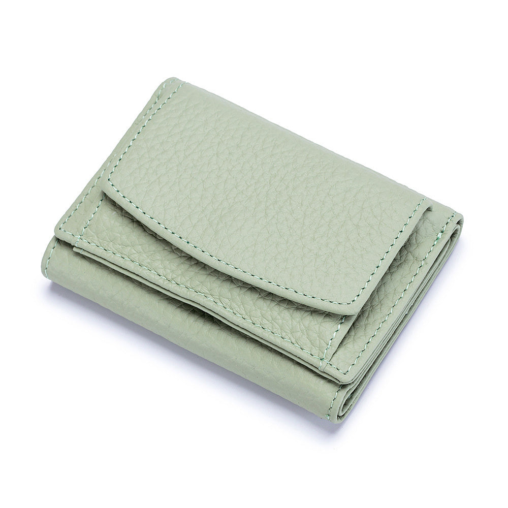 1pc Americana Style Synthetic Leather Wallet for Women, RFID Blocking, Slim Coin Purse with Snap Closure, Polyester Lined, Wet Wipe Clean, Card Holder Organizer