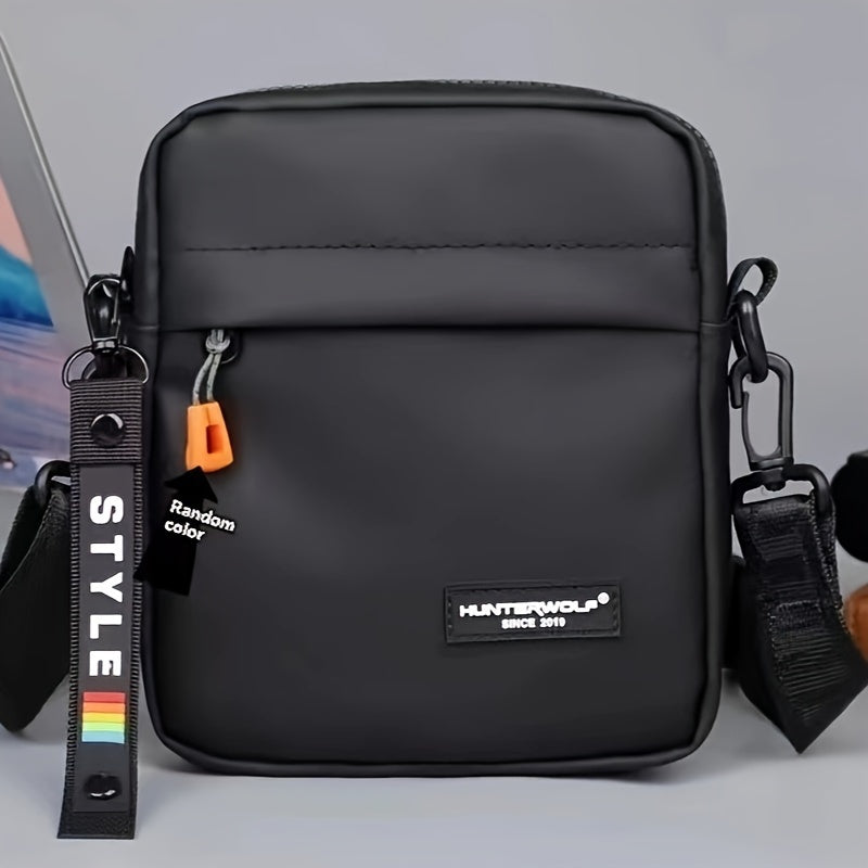 1pc Men's Simple Fashion Crossbody Bag, Casual Versatile Sling Bag