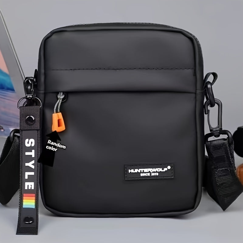 1pc Men's Simple Fashion Crossbody Bag, Casual Versatile Sling Bag