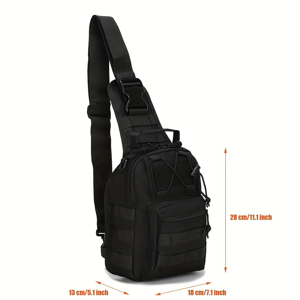 1pc Mens Oxford Stylish Shoulder Bag - Durable Messenger for Travel, Hiking & Outdoor Sports - Comfortable, Spacious, Multipurpose Design - Ideal for Adventure Seekers