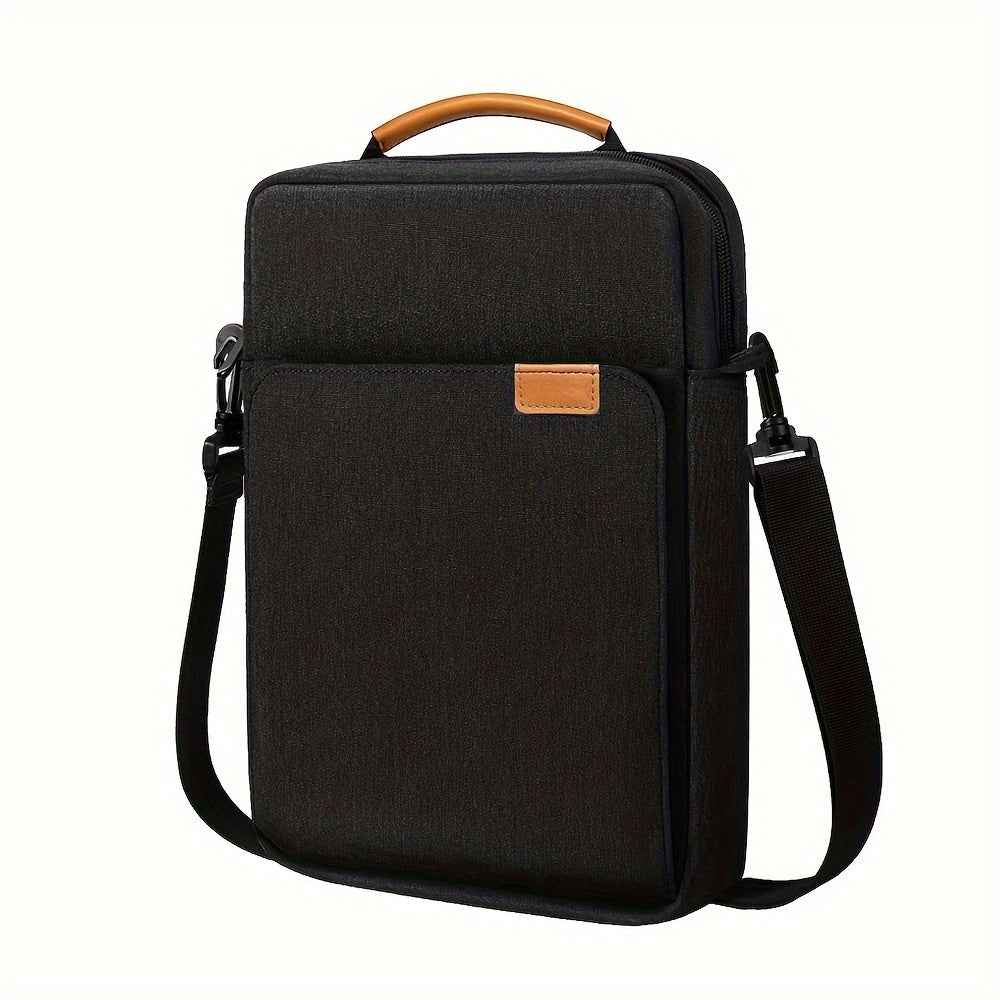 12.99 Inch Vertical Tablet Bag with Shoulder Strap, Men's and Women's Commuting Laptop Bag, Handbag, Suitable for Apple Thinkpad HP Dell