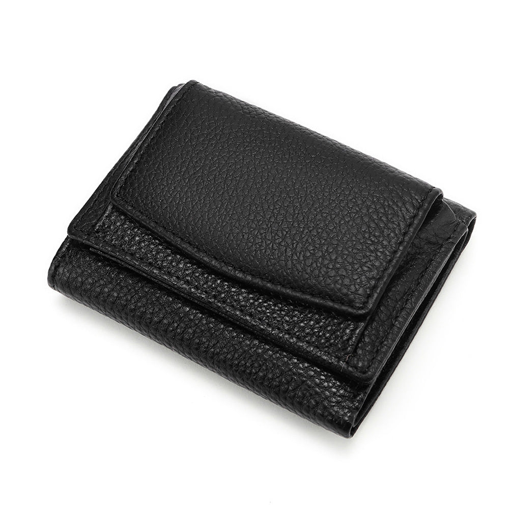 1pc Americana Style Synthetic Leather Wallet for Women, RFID Blocking, Slim Coin Purse with Snap Closure, Polyester Lined, Wet Wipe Clean, Card Holder Organizer