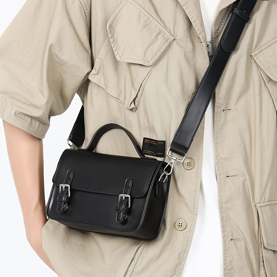 1pc Men's Trendy Crossbody Bag, Casual Sports Satchel Bag, Trendy Shoulder Bag