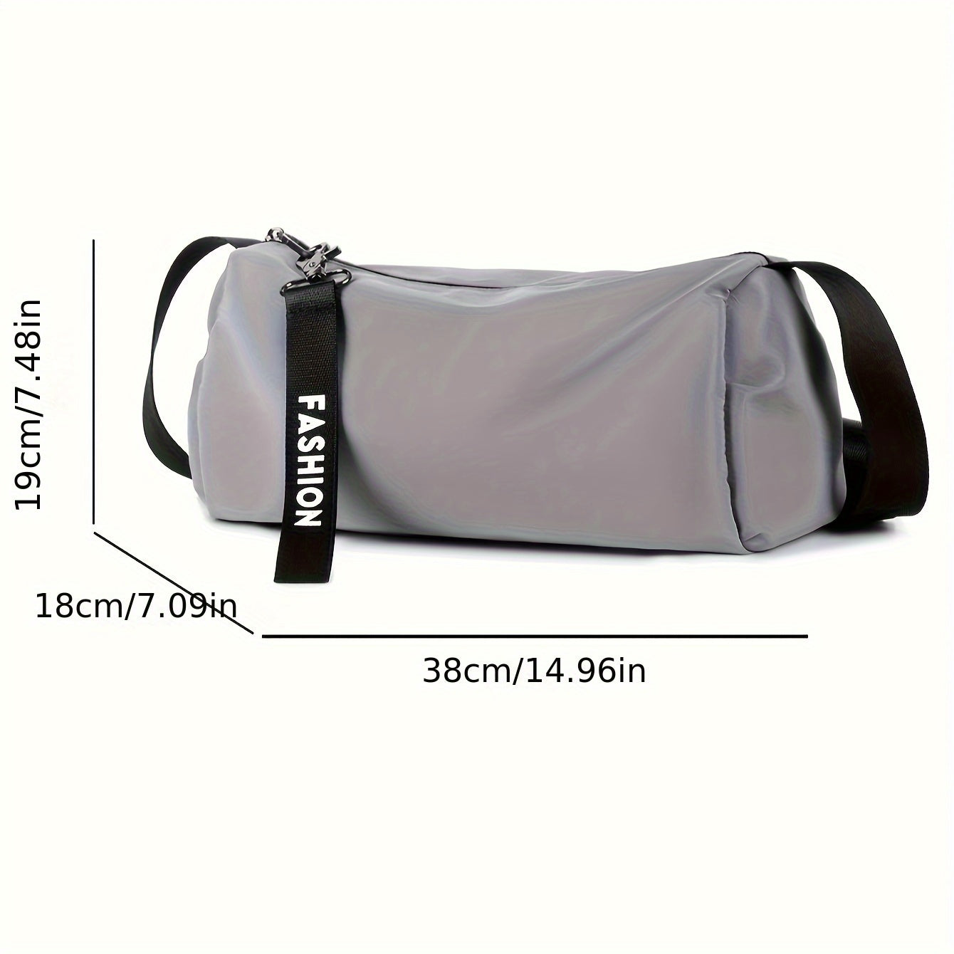 1pc Men's Ultra-Lightweight Outdoor Sports Sling Bag - Cross-Body Bag with Large Capacity, Versatile, Ultra Thin, Trendy Design, Perfect for Hiking, Camping, Travel, and Daily Use