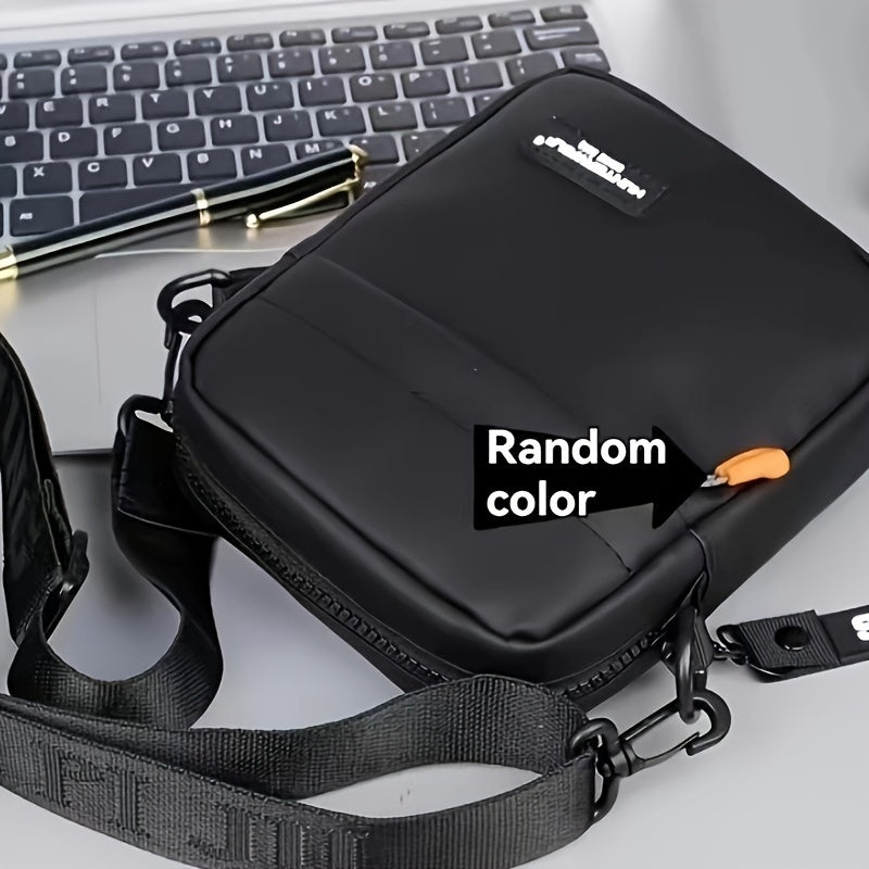 1pc Men's Simple Fashion Crossbody Bag, Casual Versatile Sling Bag