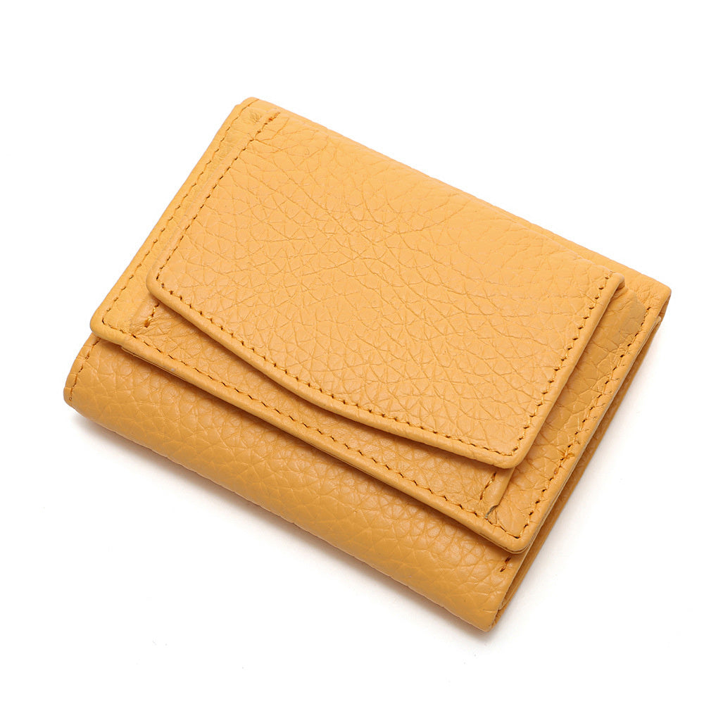 1pc Americana Style Synthetic Leather Wallet for Women, RFID Blocking, Slim Coin Purse with Snap Closure, Polyester Lined, Wet Wipe Clean, Card Holder Organizer