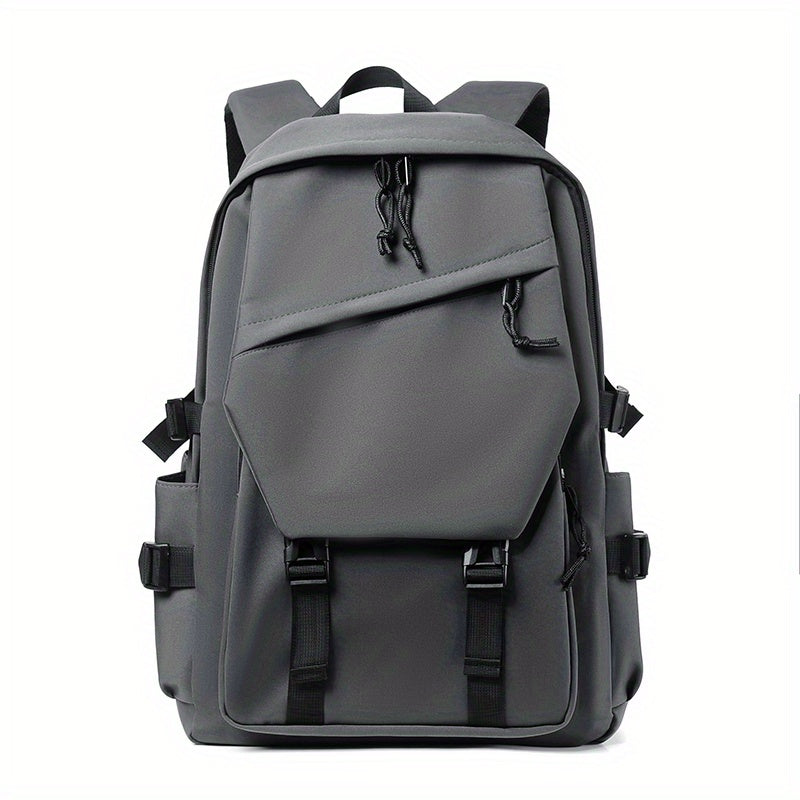 14-Inch Men'S And Women'S Backpack, Trendy Work Backpack, Simple Couple Laptop Backpack, Student Backpack, Fashionable Large-Capacity Multi-Pocket Backpack