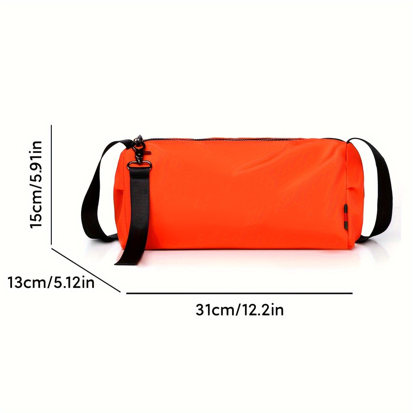 1pc Men's Ultra-Lightweight Outdoor Sports Sling Bag - Cross-Body Bag with Large Capacity, Versatile, Ultra Thin, Trendy Design, Perfect for Hiking, Camping, Travel, and Daily Use