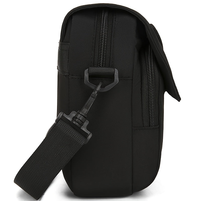 1pc Men's Casual Sports Crossbody Bag, Trendy Couple Casual Sling Bag