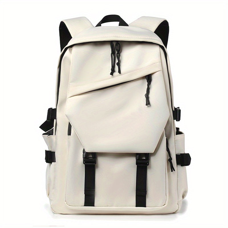 14-Inch Men'S And Women'S Backpack, Trendy Work Backpack, Simple Couple Laptop Backpack, Student Backpack, Fashionable Large-Capacity Multi-Pocket Backpack