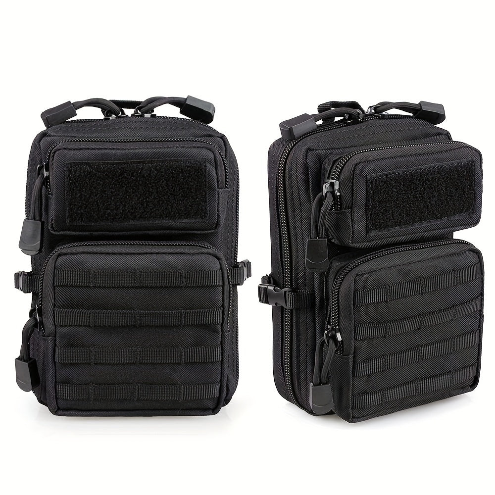 1pc Molle Pouch, EDC Tool Pouch Phone Pouches Mini Waist Pouches Medical EDC Pack Mini Design of 3-Day Backpack