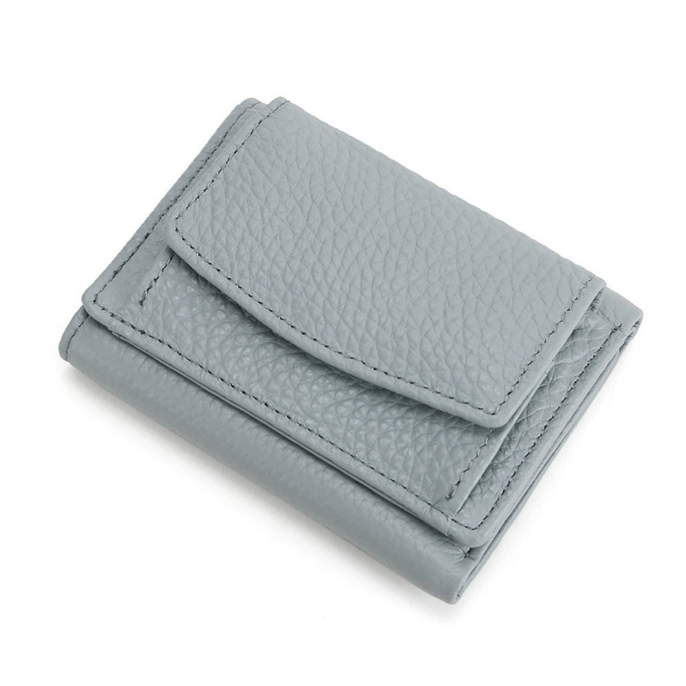 1pc Americana Style Synthetic Leather Wallet for Women, RFID Blocking, Slim Coin Purse with Snap Closure, Polyester Lined, Wet Wipe Clean, Card Holder Organizer
