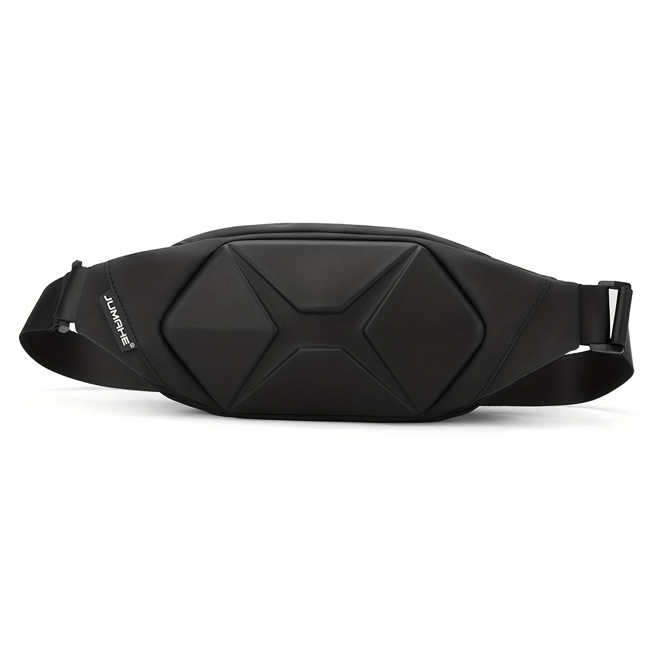 1pc Hard Shell Men's New Fashion Chest Bag, Outside Crossbody Sports Bag Casual Fanny Backpack