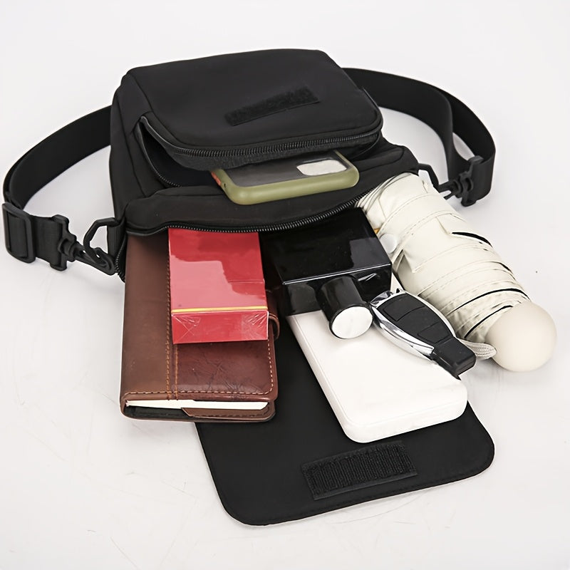 1pc Men's Casual Sports Crossbody Bag, Trendy Couple Casual Sling Bag