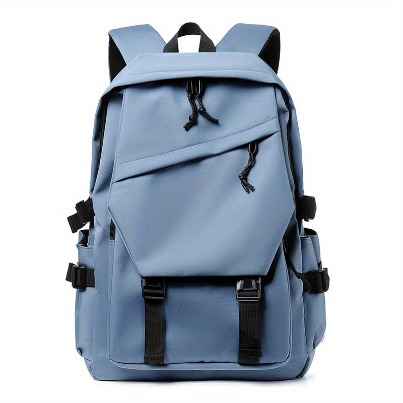 14-Inch Men'S And Women'S Backpack, Trendy Work Backpack, Simple Couple Laptop Backpack, Student Backpack, Fashionable Large-Capacity Multi-Pocket Backpack