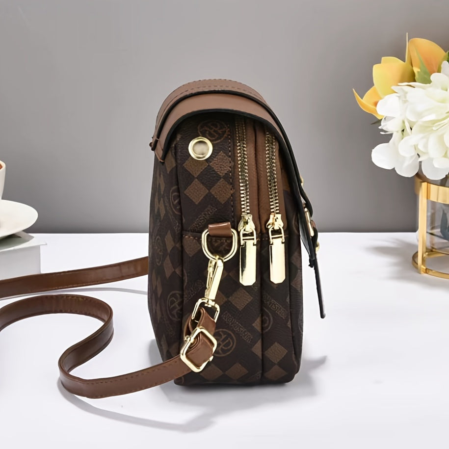 2024 New Large-capacity Multi-layer Small Bag, Fashionable Lightweight Single-shoulder Crossbody Bag For Women