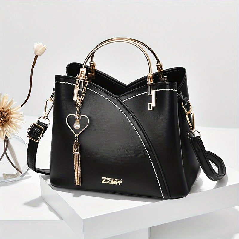 2025 New Fashion Color Block Small Size Women's Shoulder Bag Crossbody Handbag
