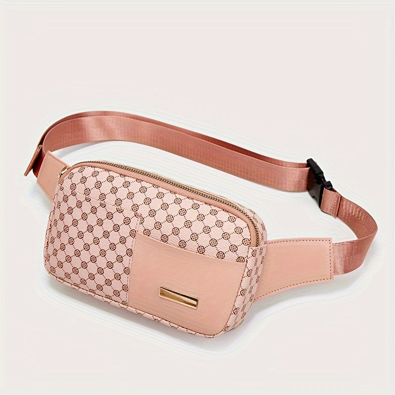 2023 Chic Women's Sports Chest Bag - Large Capacity, Adjustable Strap, Lightweight Fanny Pack for Daily Commute & Outdoor Activities