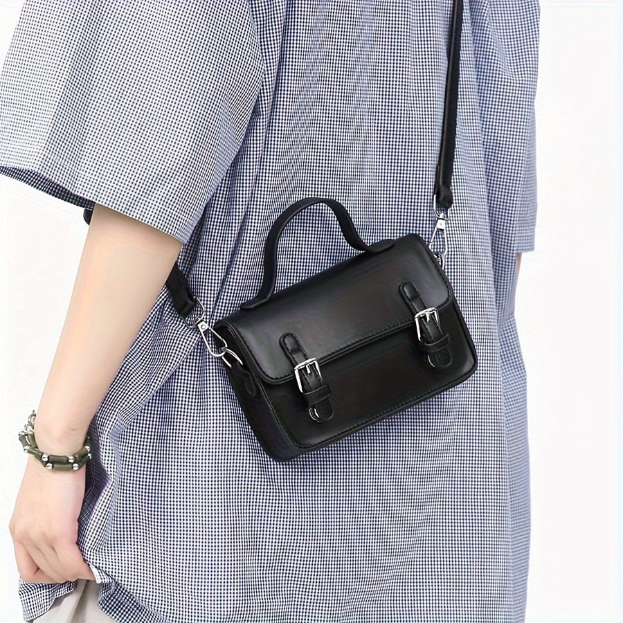 1pc Men's Trendy Crossbody Bag, Casual Sports Satchel Bag, Trendy Shoulder Bag