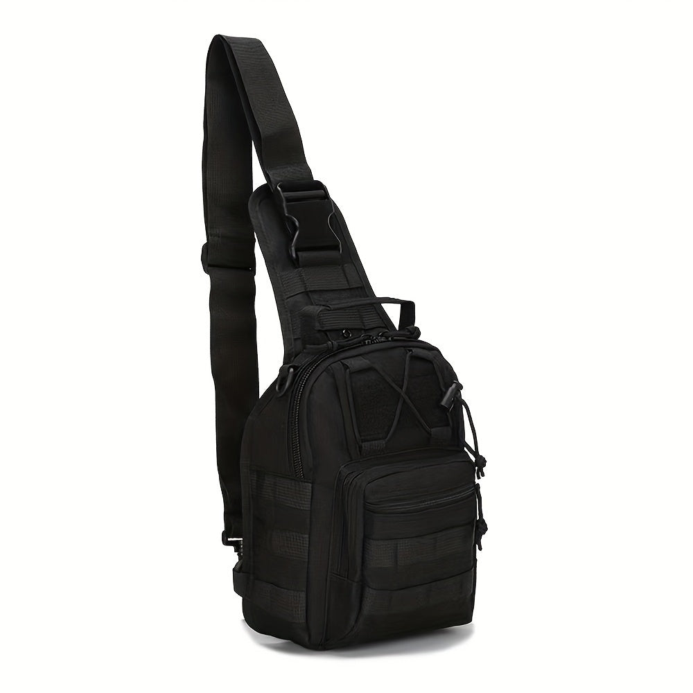 1pc Mens Oxford Stylish Shoulder Bag - Durable Messenger for Travel, Hiking & Outdoor Sports - Comfortable, Spacious, Multipurpose Design - Ideal for Adventure Seekers