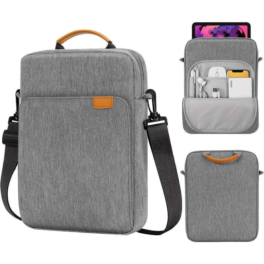 12.99 Inch Vertical Tablet Bag with Shoulder Strap, Men's and Women's Commuting Laptop Bag, Handbag, Suitable for Apple Thinkpad HP Dell