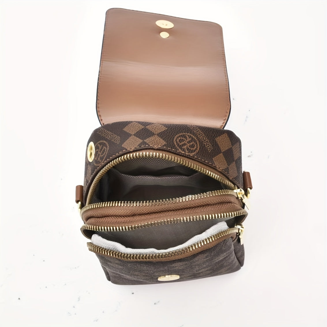 2024 New Large-capacity Multi-layer Small Bag, Fashionable Lightweight Single-shoulder Crossbody Bag For Women