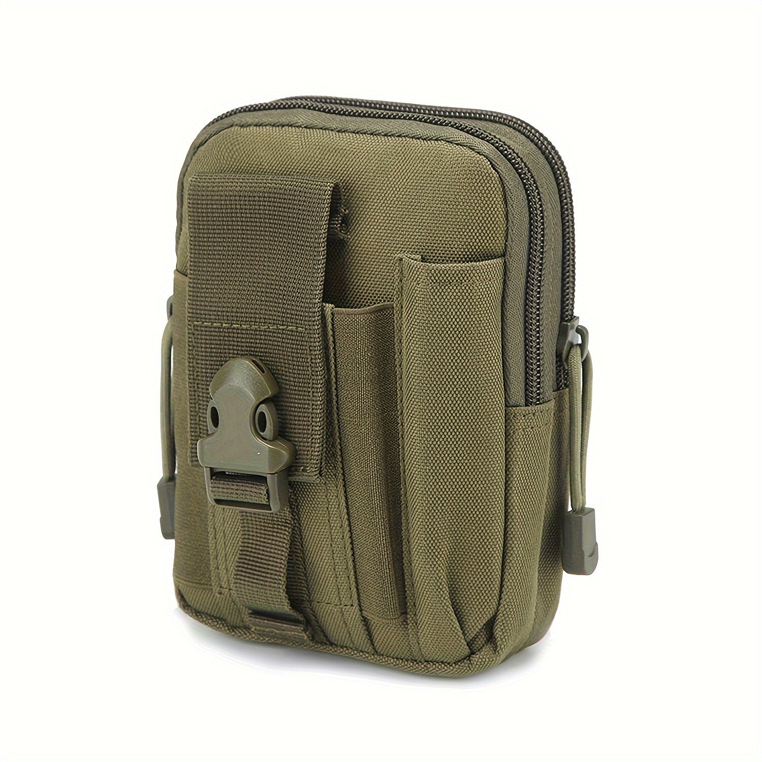 002 Multicolor Outdoor Sports Waist Bag, Multifunctional Camouflage, Tool Mobile Phone Waist Bag, Cycling Attachment Tactical Waist Bag, Portable Mini Waist Bag, Waterproof and Wear-resistant Breathable Zipper Casual Waist Bag, Suitable for Men and Women