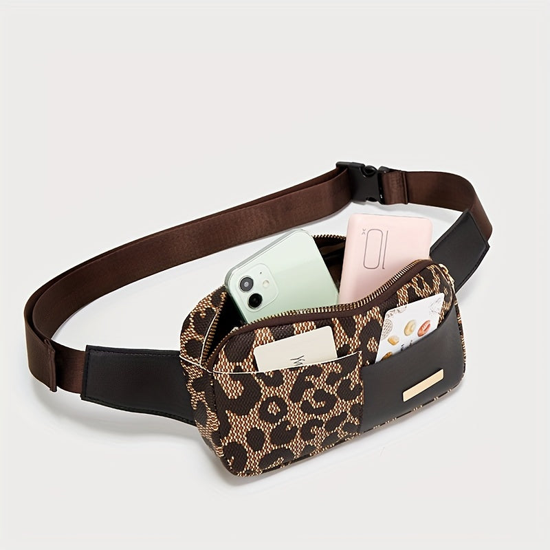 2023 Chic Women's Sports Chest Bag - Large Capacity, Adjustable Strap, Lightweight Fanny Pack for Daily Commute & Outdoor Activities