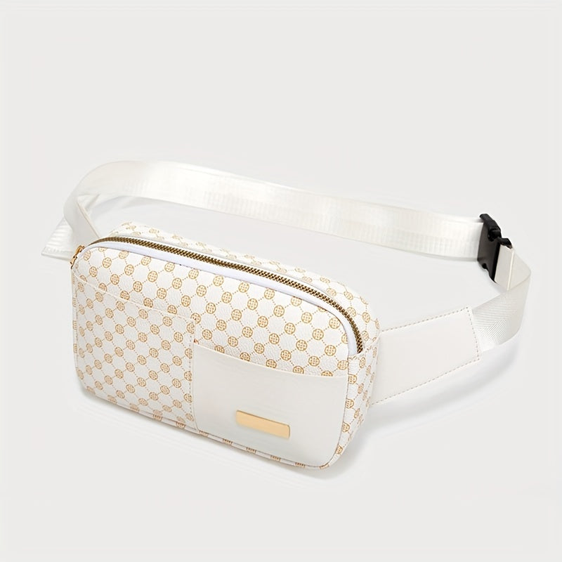 2023 Chic Women's Sports Chest Bag - Large Capacity, Adjustable Strap, Lightweight Fanny Pack for Daily Commute & Outdoor Activities