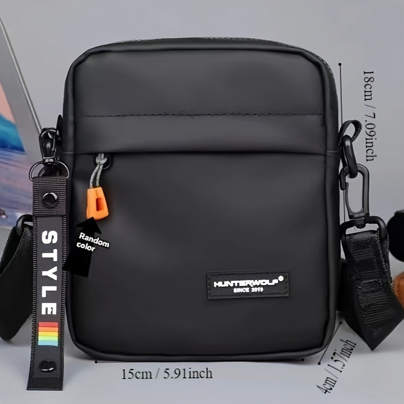 1pc Men's Simple Fashion Crossbody Bag, Casual Versatile Sling Bag