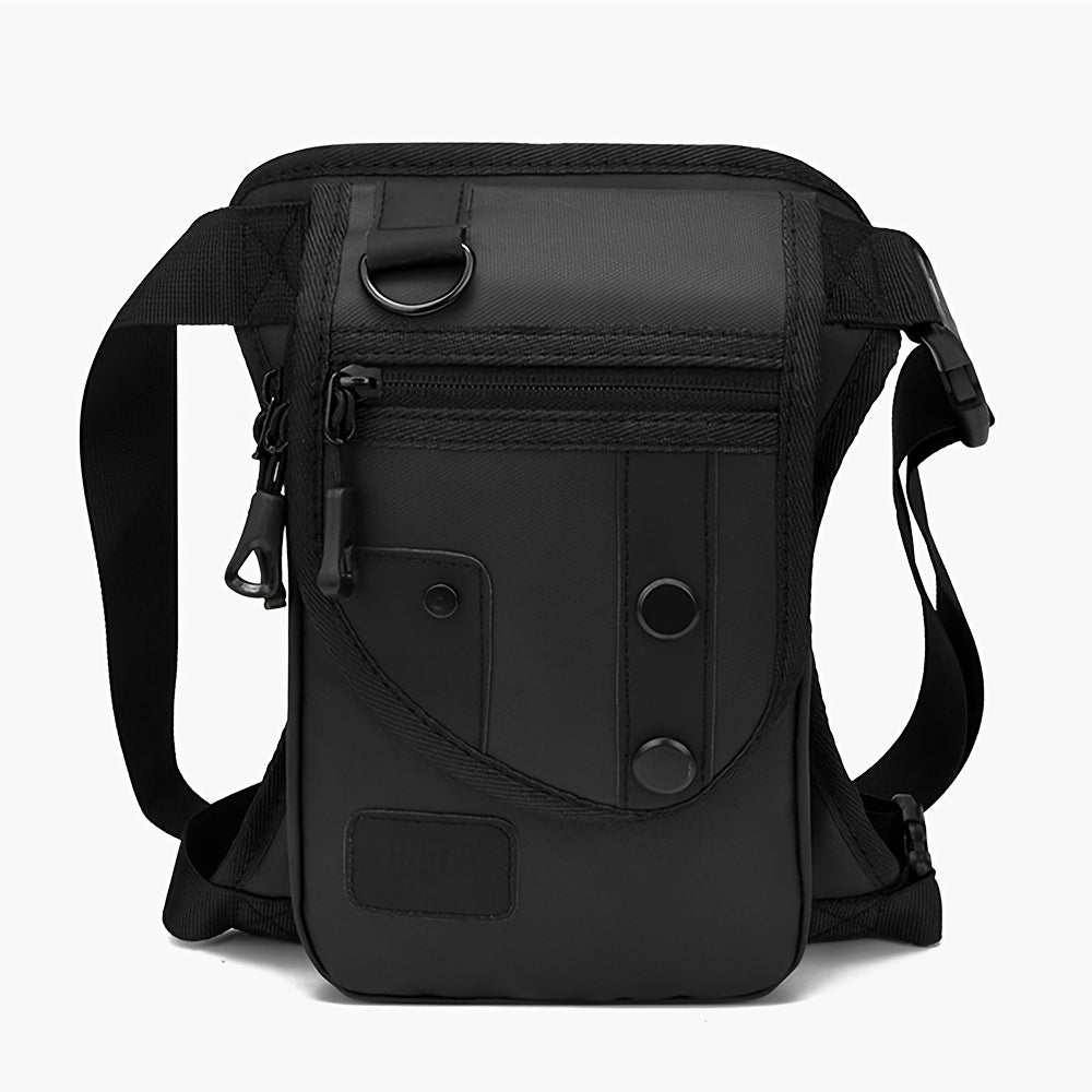 1pc Leg Bag Waist Bag for Men Motorcycle Riding Mens Multi-Function Travel Fishing Hiking Cycling Hip Bag