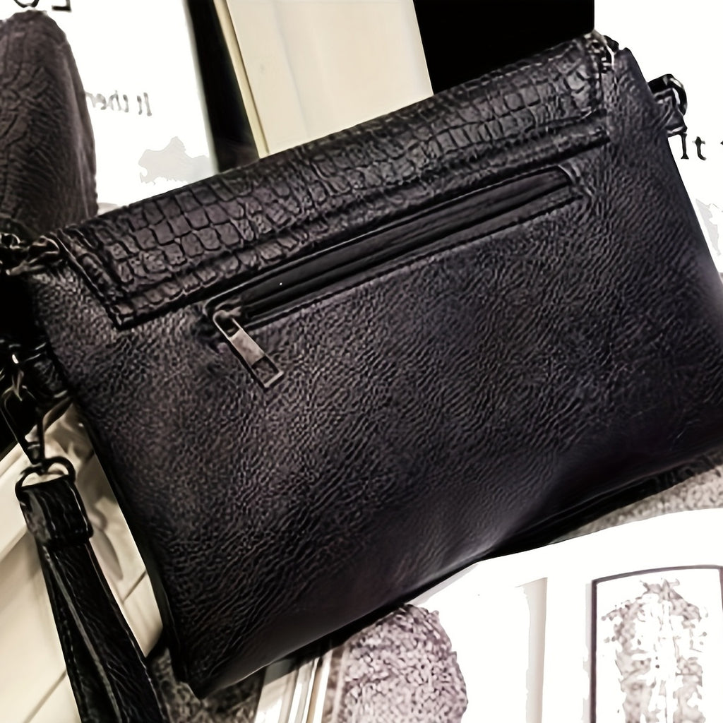 Women Shoulder Crossbody Cell Phone Bag Coin Bag Multi-Pocket Laminated Leisure Travel Ladies Handbag Clutch Bag Detachable Shoulder Strap Birthday Gift Unisex Bag For Daily Use